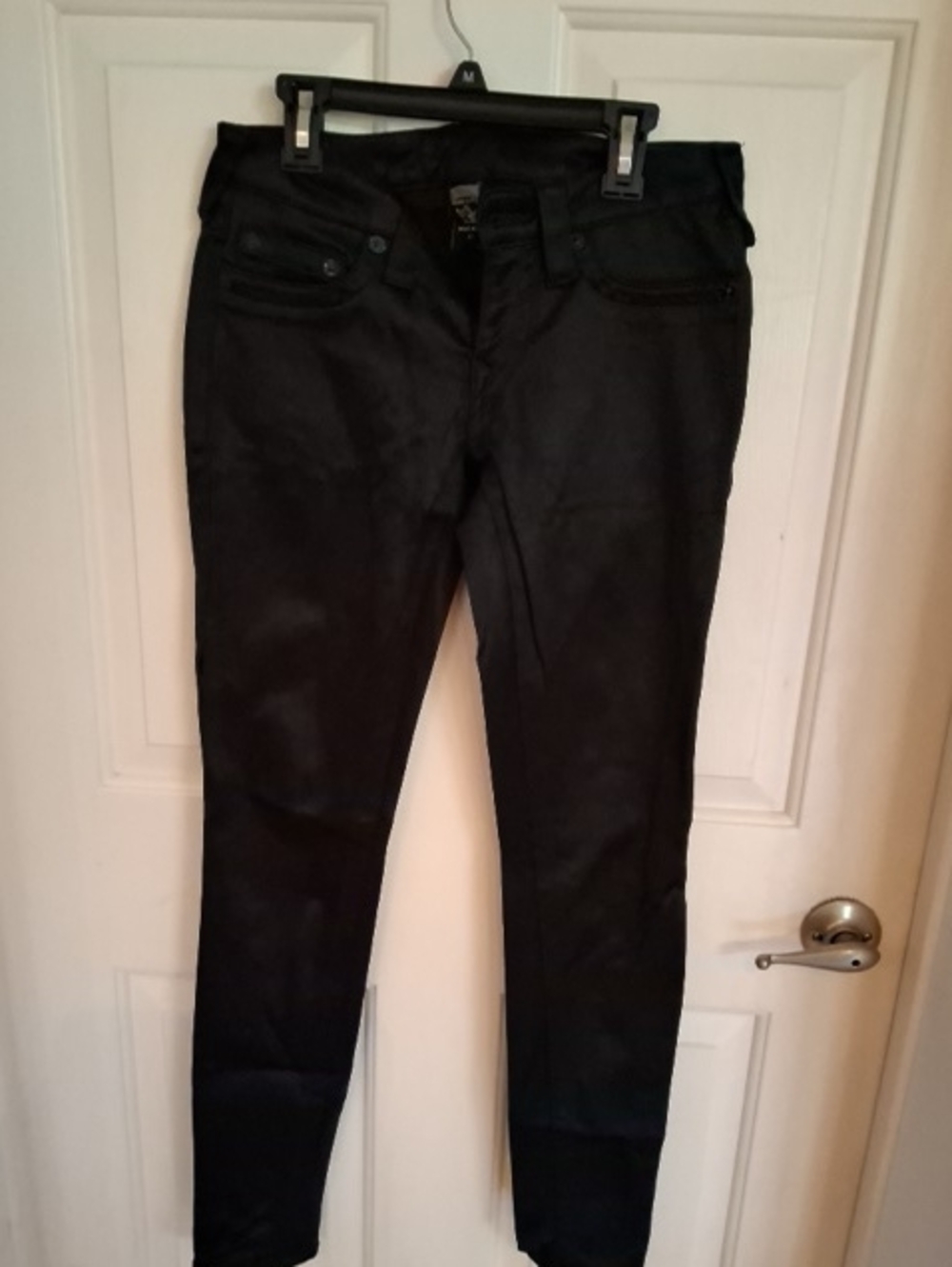 True Religion Black Skinny Stretch Pants